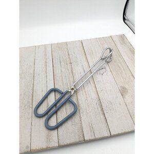 Stainless Steel Salad Tongs 10" Nylon Covered Handles